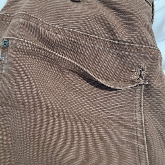 Sorel Carpenter Relaxed Work Pants Men's Utility Canvas Size 34x32 Distressed - Picture 9 of 15